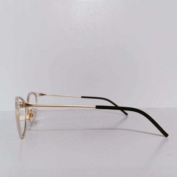 Womens Innotec Designer Eyeglasses Frames And Case 50-18-140 Crystal Never Worn - Picture 3 of 7